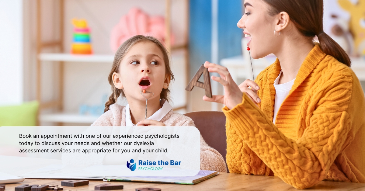 Dyslexia Assessment Melbourne | Raise the Bar Heatherton