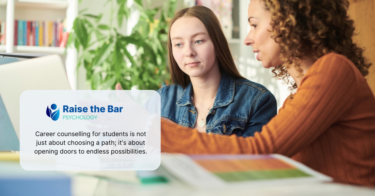 Career Counselling For Students: Guiding Adolescents Towards Future Success 1 Career Counselling for Students | Raise The Bar Psychology Sale