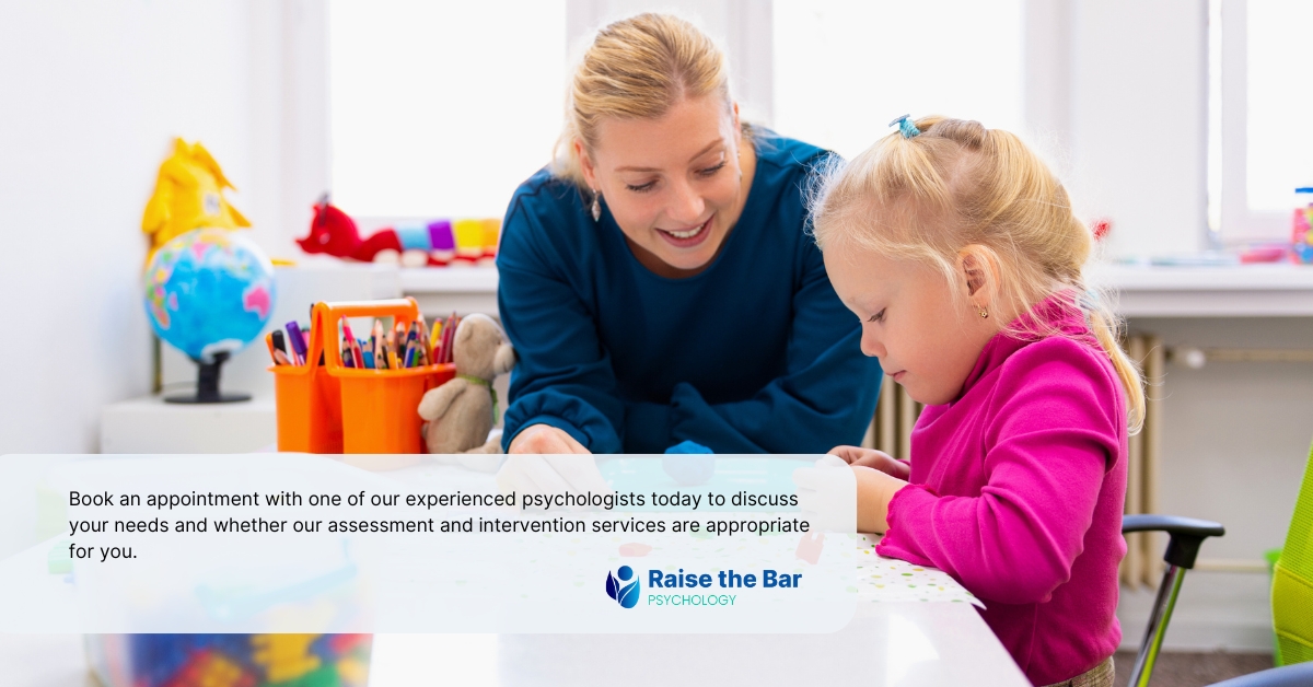 ADHD Assessment in Moonee Ponds | Raise the Bar Psychology