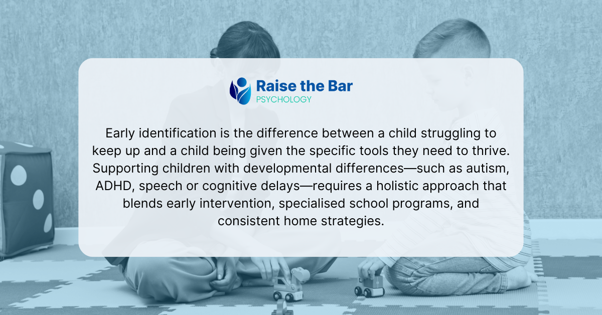 Learning Assessment Melbourne | Early Identification And Support