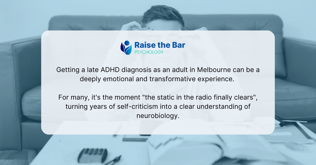 ADHD Assessments for Adults Melbourne | Raise the Bar Psychology