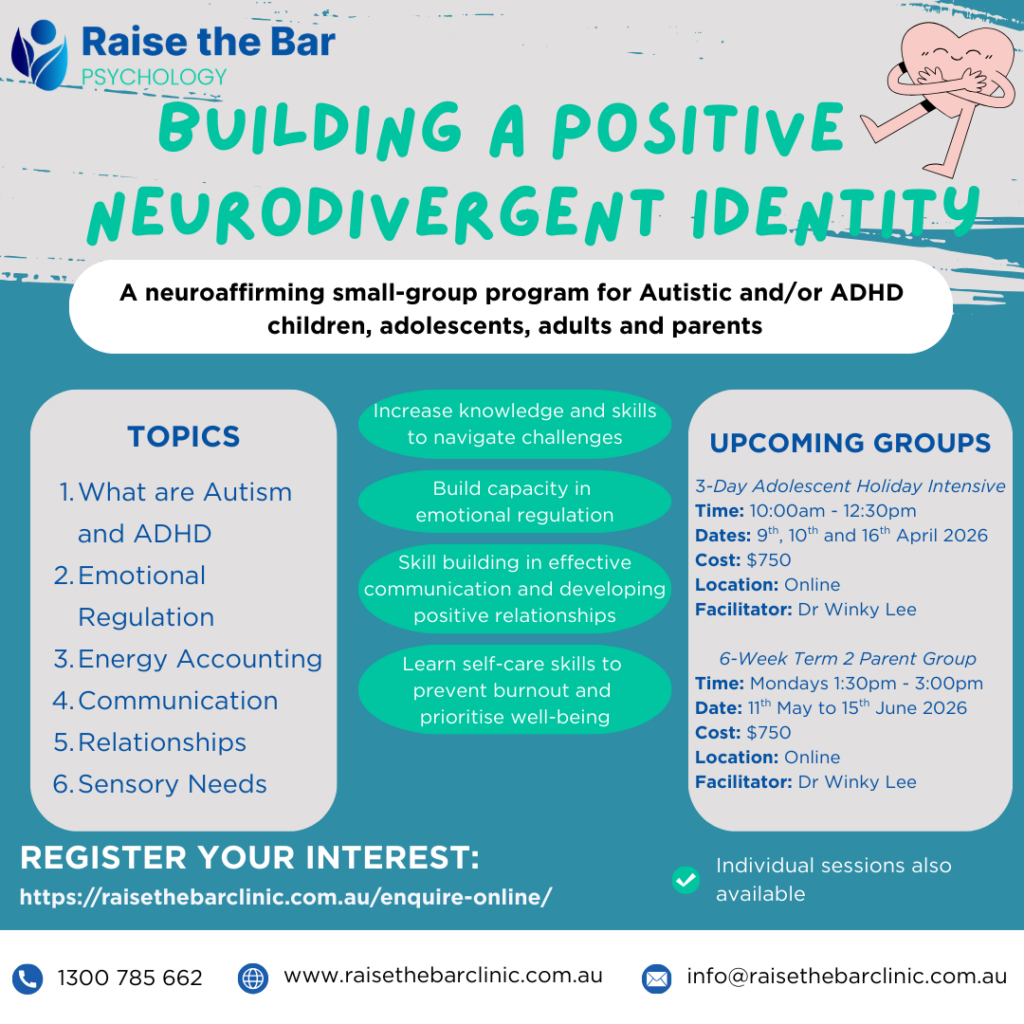 Building a positive neurodivergent identity