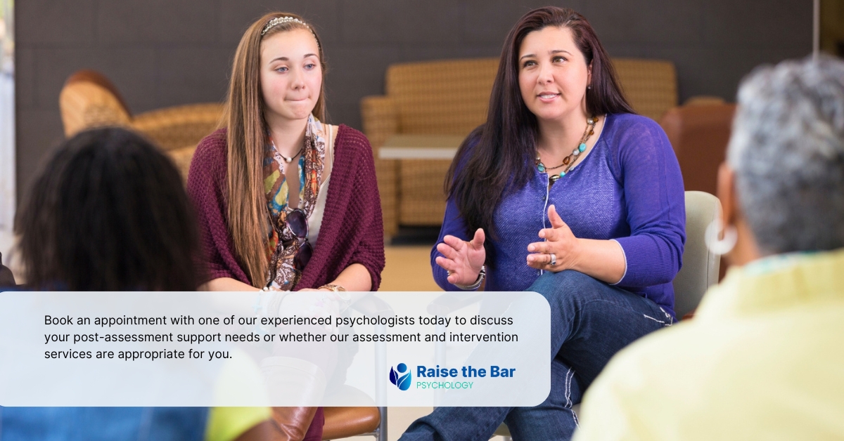 What Comes After the Assessment? A Parent's Guide to Post-Assessment Support 2 Neurodevelopmental Diagnosis Support | Raise the Bar Psychology