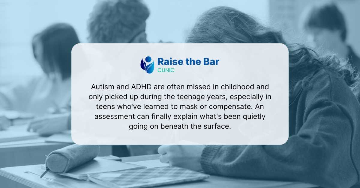 Assessments for Adolescents: What Changes in the Teenage Years 1 Clyde North Assessments for Adolescents | Raise the Bar Psychology