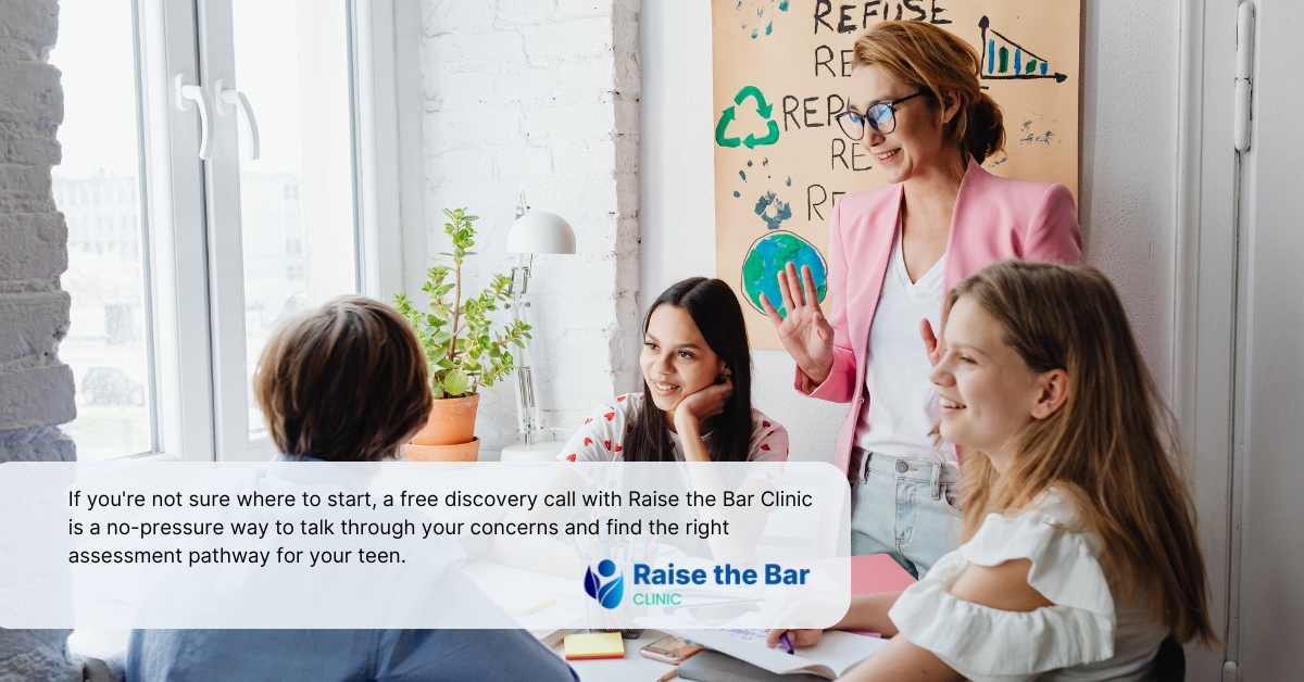 Assessments for Adolescents: What Changes in the Teenage Years 2 Adolescent ADHD Assessment Clyde North | Raise the Bar Psychology