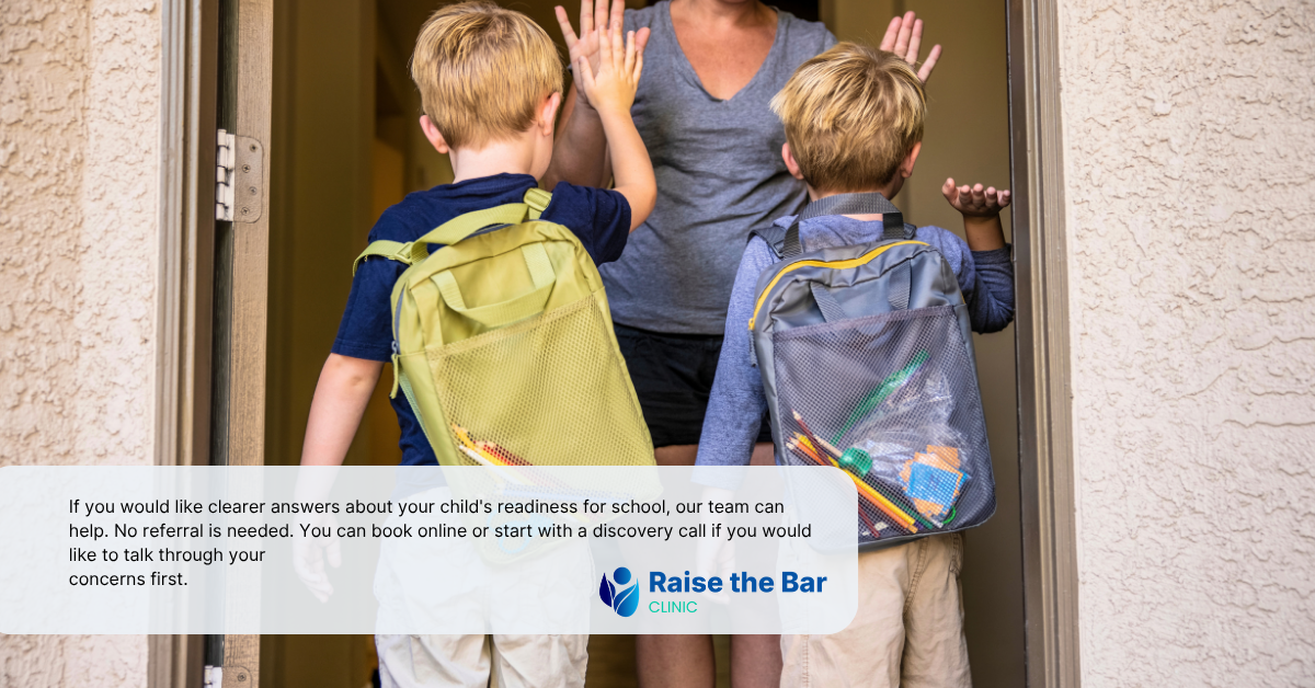 Preparing Your Child for the Transition to Foundation 2 School Readiness Assessment in Sale | Raise the Bar Clinic