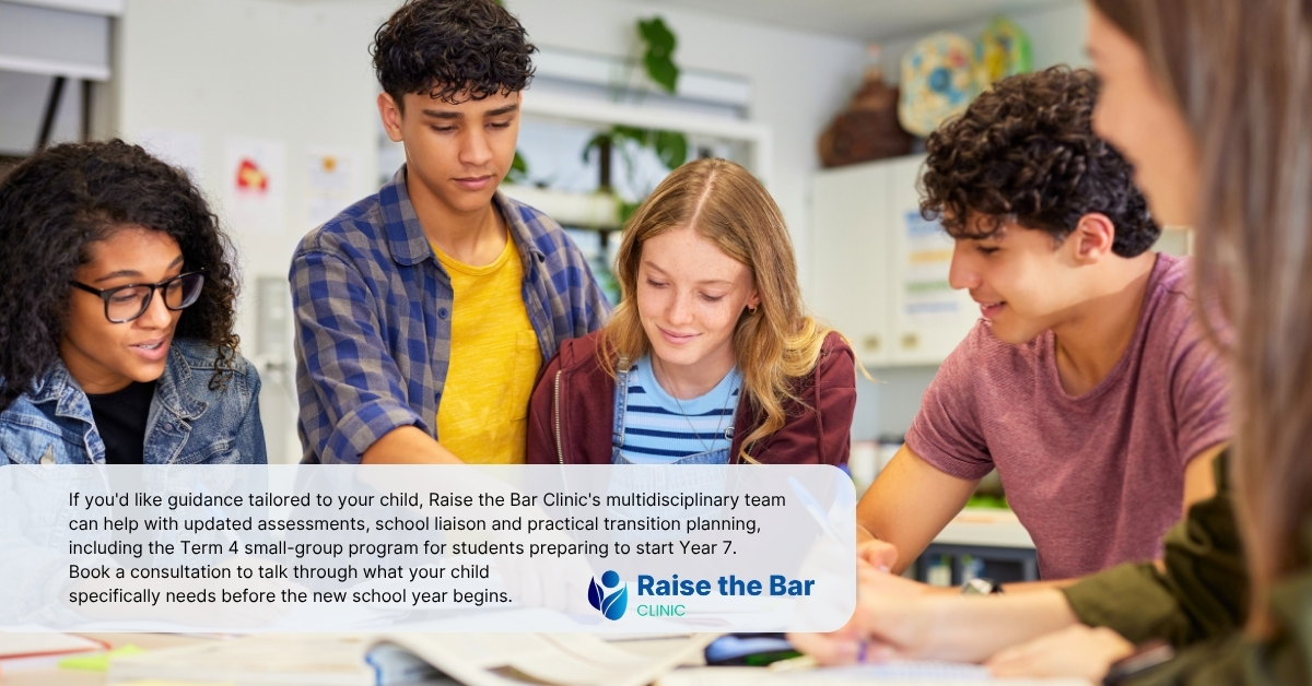 Preparing Your Child for the Transition to High School: A Parent’s Guide 2 Neurodivergent Students Starting High School | Raise the Bar Clinic