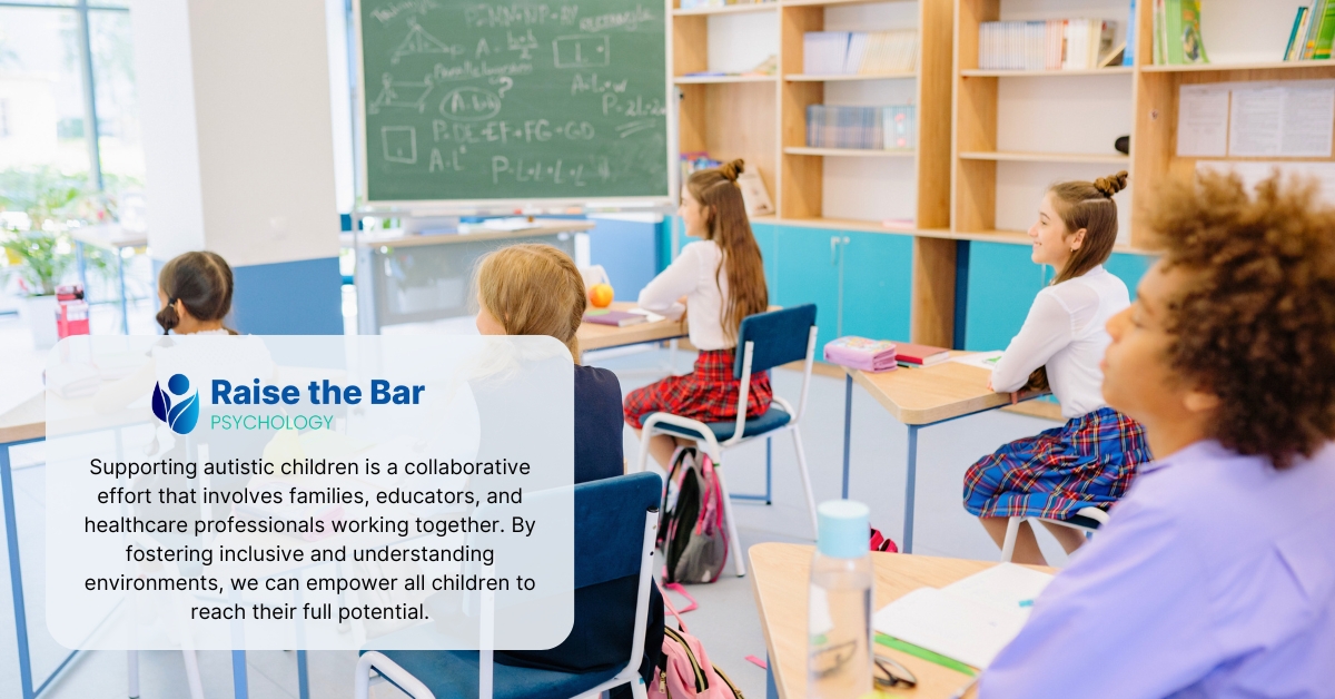 Supporting Autistic Children | Raise the Bar Psychology Sale