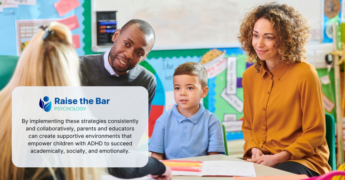 Supporting Children with ADHD | Raise the Bar Psychology
